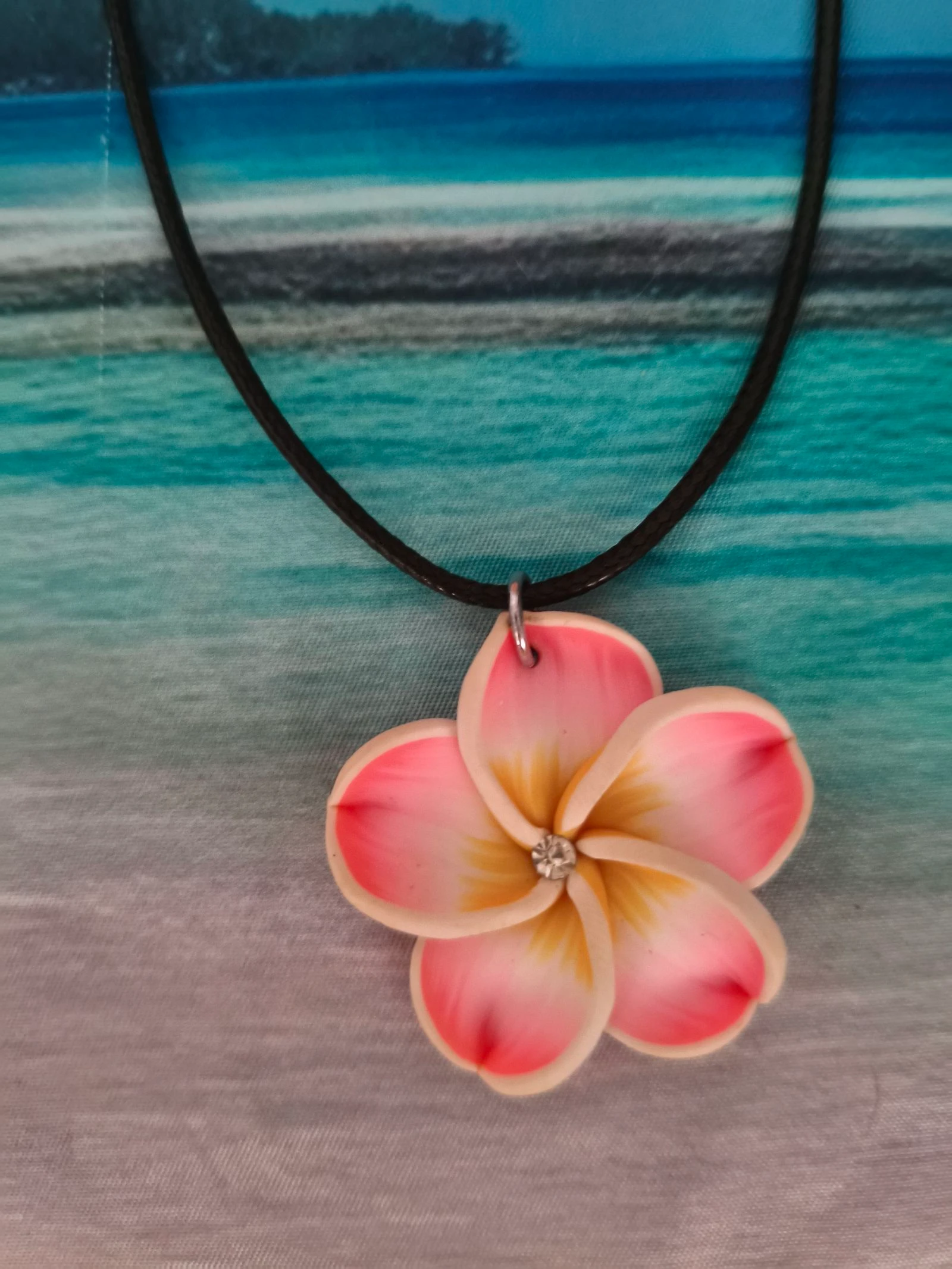 Collier en oorbellen vintage TBE – photo 8
